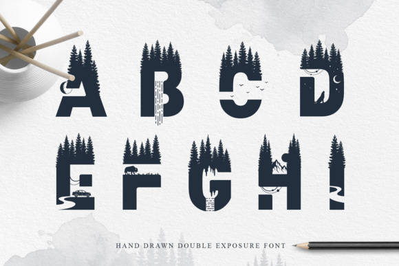 Into the Wild Font preview 3