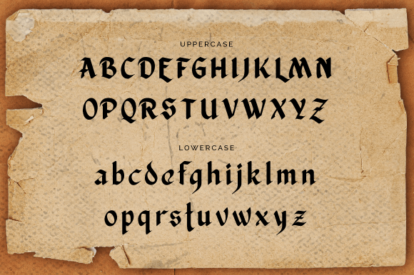 Irish King Font preview 2