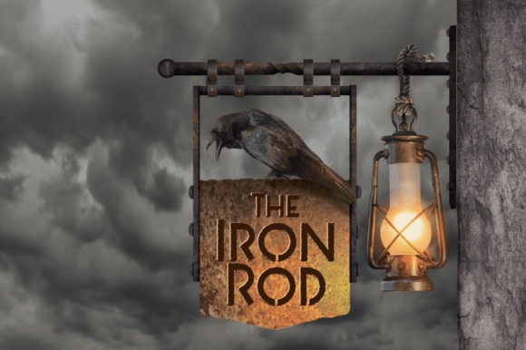 Ironrod Font preview 2