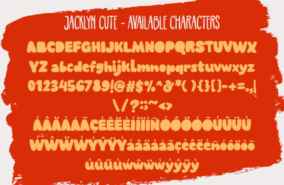 Jacklyn Font preview 3