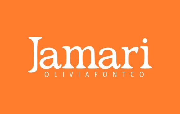 Jamari Font preview 2