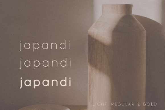 Japandi Font preview 2