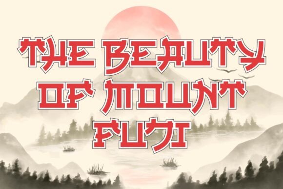 Japanese Font preview 2