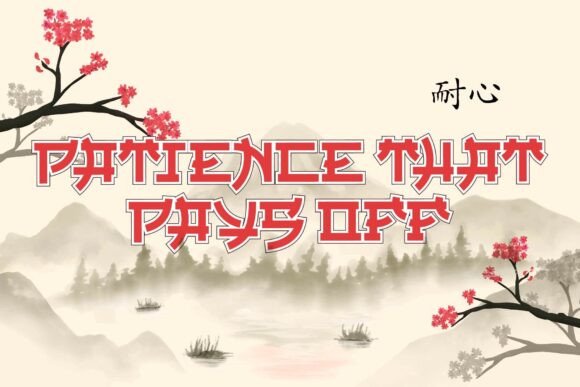 Japanese Font preview 3