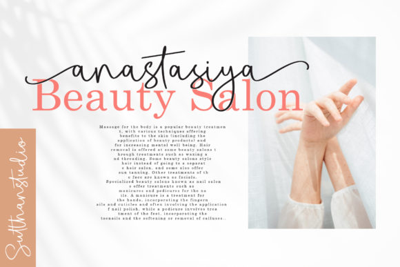 Bright Star Font preview 2