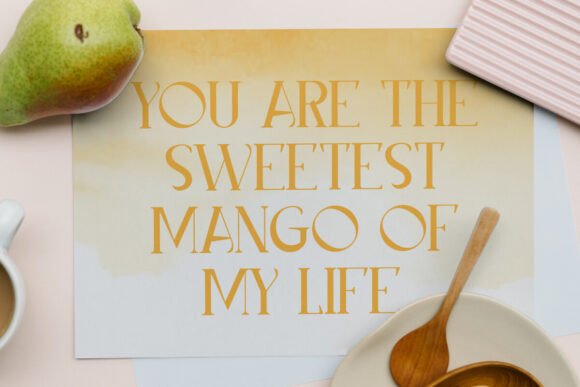 Java Mango Font preview 4