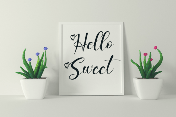 Jealous Font preview 3