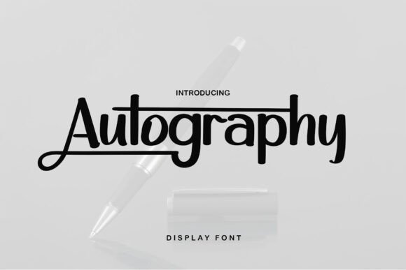 Autography Font