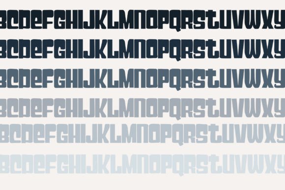 Jeopardize Font preview 3
