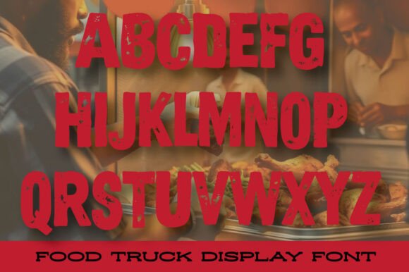 Jerk Chicken Font preview 4