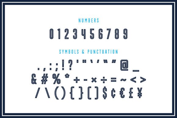 Jersey Font preview 3