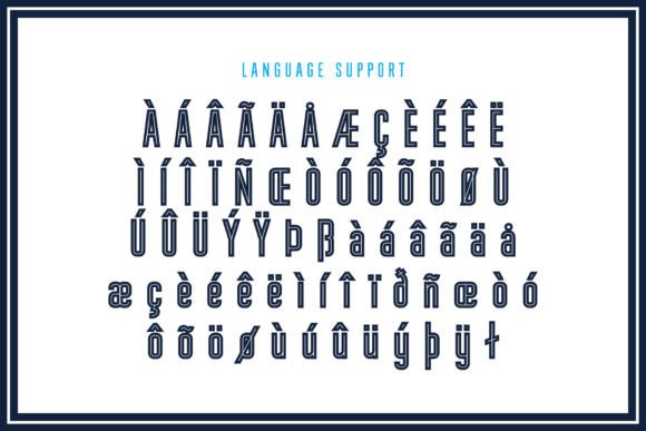 Jersey Font preview 4