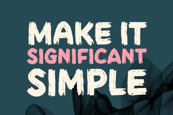 Jolly Brush Font preview 3