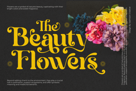 Bright Vintage Font preview 2