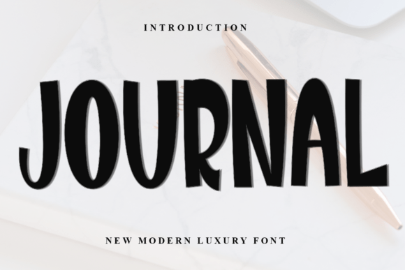 Journal Font