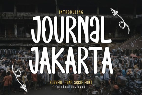 Journal Jakarta Font