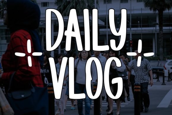 Journal Jakarta Font preview 2