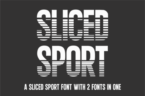 JP Sliced Sport Font Font