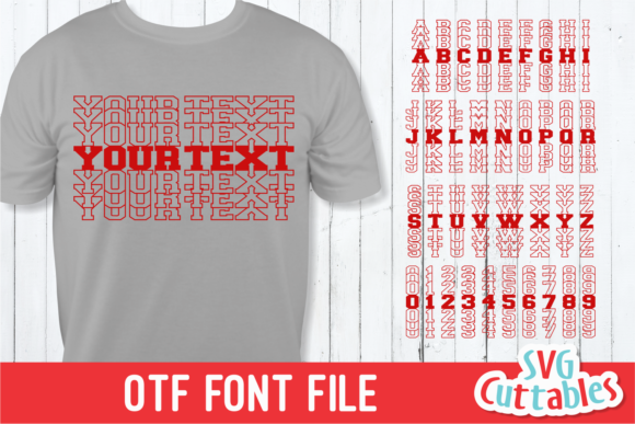 JP Sport Stacked Font Font preview 2