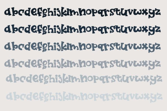 Jubilatio Font preview 4
