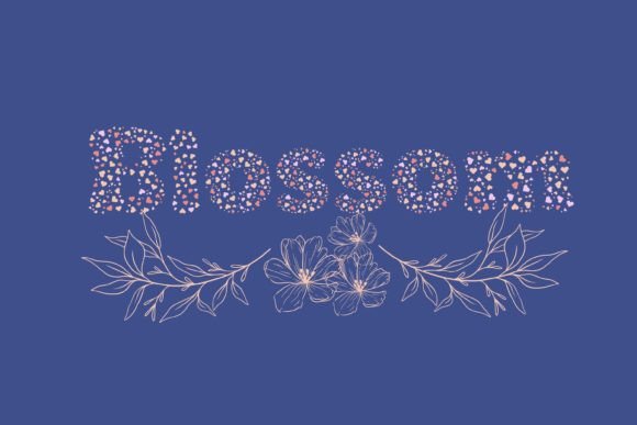 Jubilant Heart Font preview 2