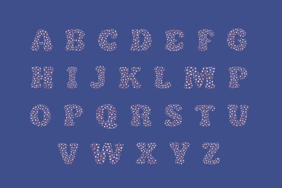 Jubilant Heart Font preview 3