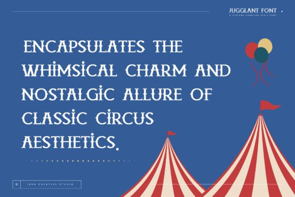 Jugglant Font preview 2