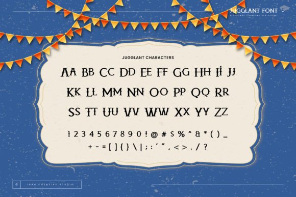 Jugglant Font preview 4