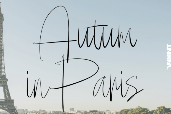 Autumn in Paris Font