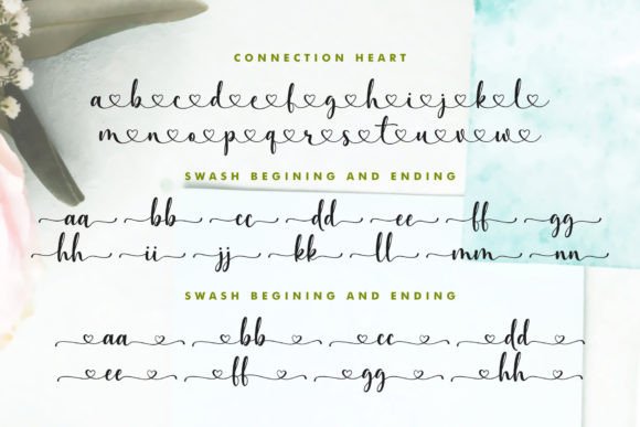 Juliet Love Font preview 2