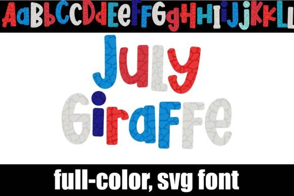 July Giraffe Font