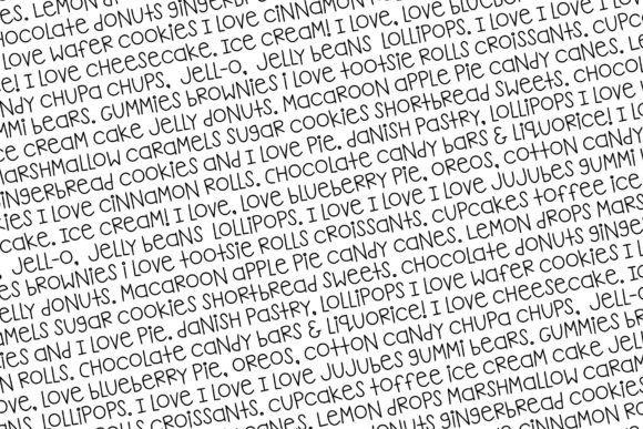 Jumpin Jack Thin Font preview 3