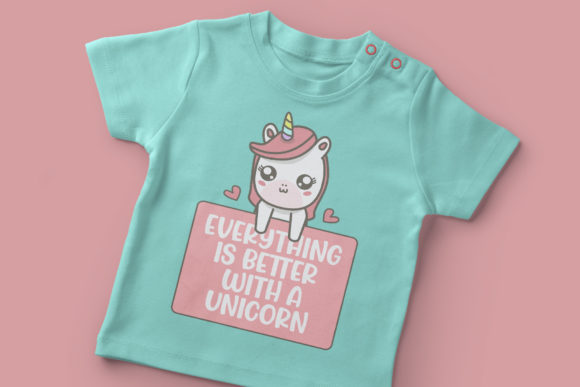 Jumping Unicorn Font preview 4