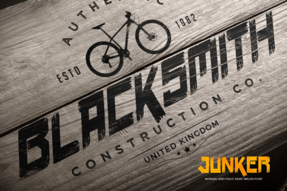 Junker Font preview 2