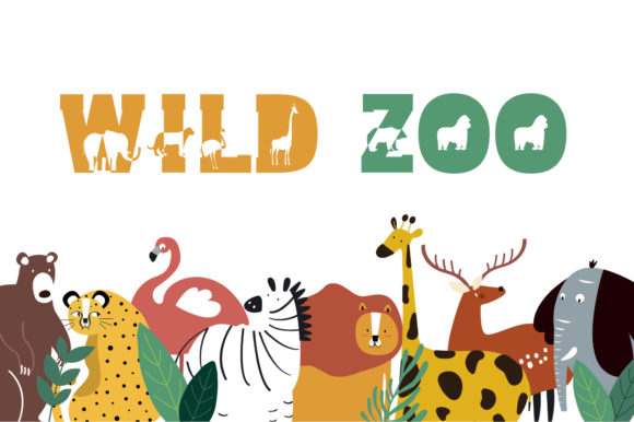 Jungle Zoo Font preview 2
