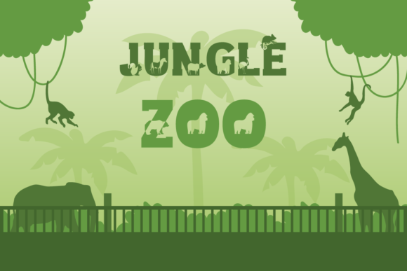 Jungle Zoo Font preview 4