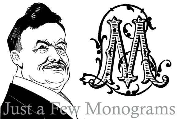 Just a Few Monograms Font preview 3