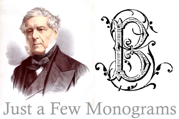 Just a Few Monograms Font preview 4