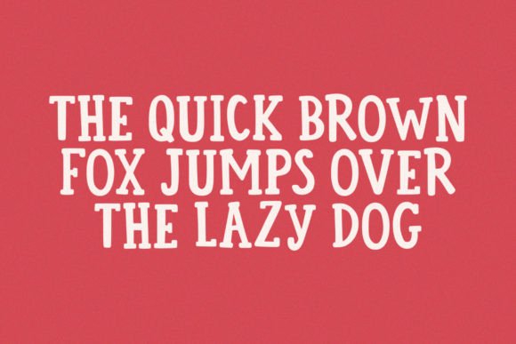 Just My Type Font preview 3