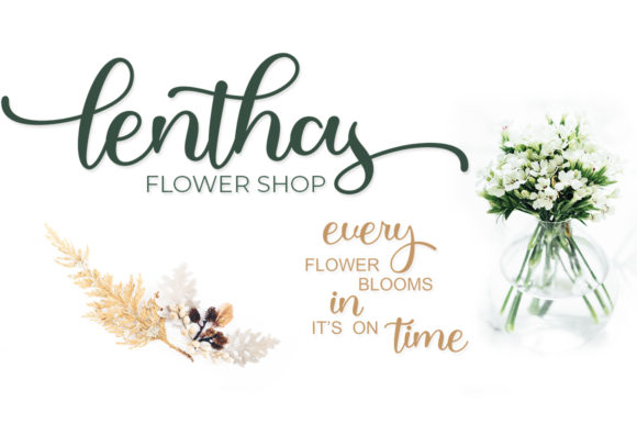 Justin Hailey Modern Font Font preview 2