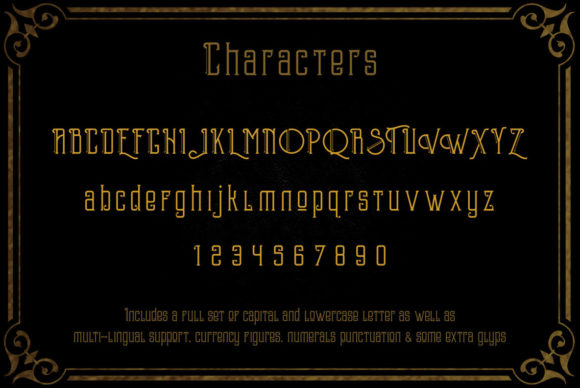 Brilian Font preview 2