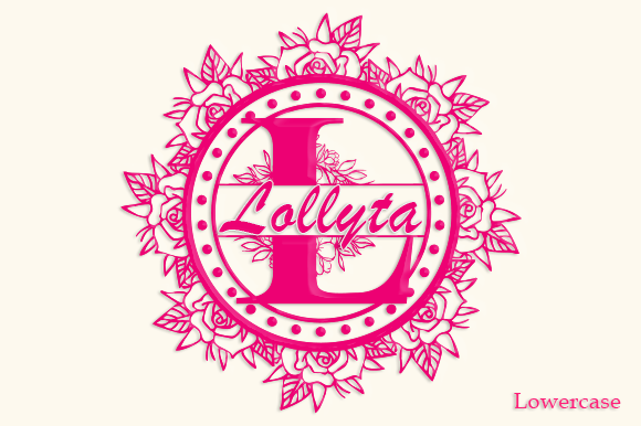 Kamille Monogram Font preview 2