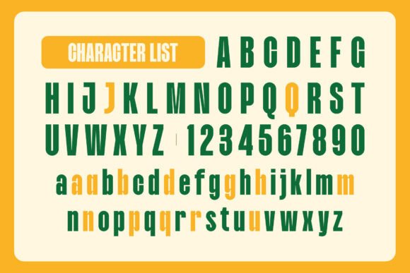 Kanuraga Font preview 2