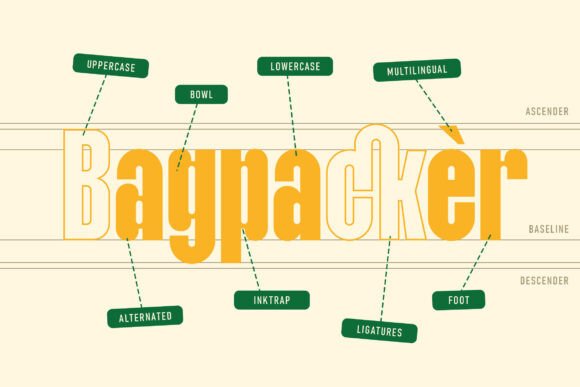 Kanuraga Font preview 4