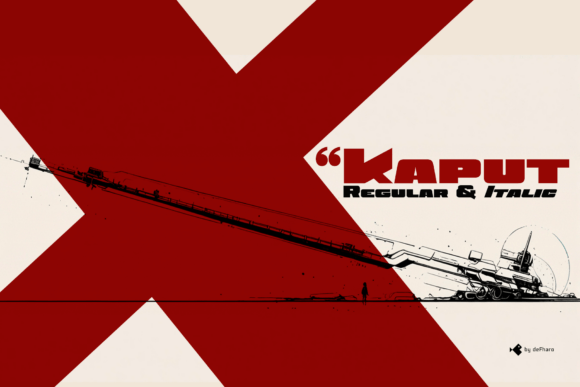 Kaput Font preview 2