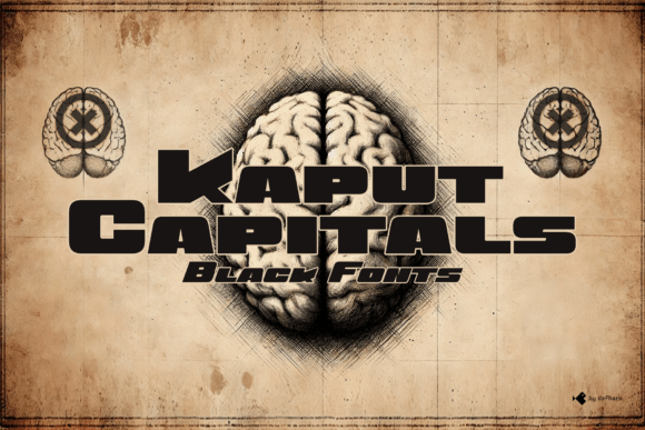Kaput Font preview 4