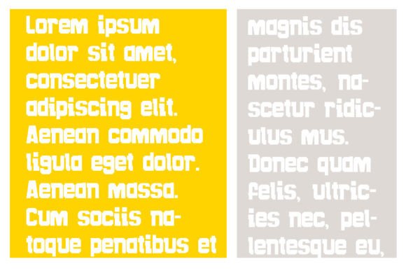 Kaput Font preview 7