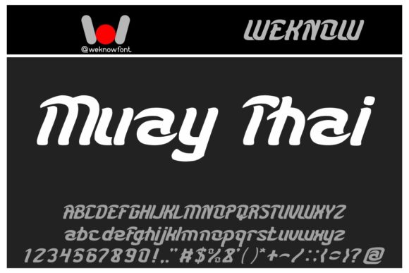 Karate Font preview 3