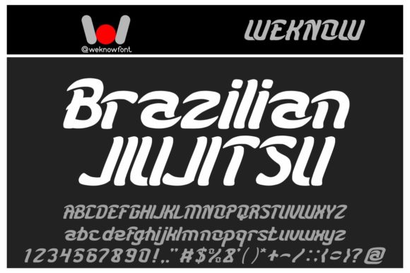 Karate Font preview 4