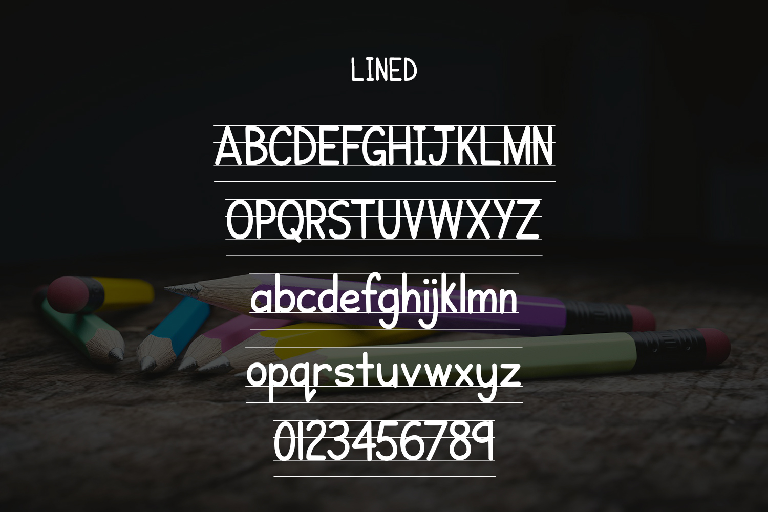 Karlie School Font preview 3